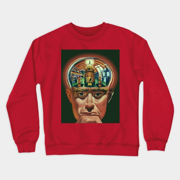 Vintage Science Fiction Crewneck Sweatshirt by MasterpieceCafe